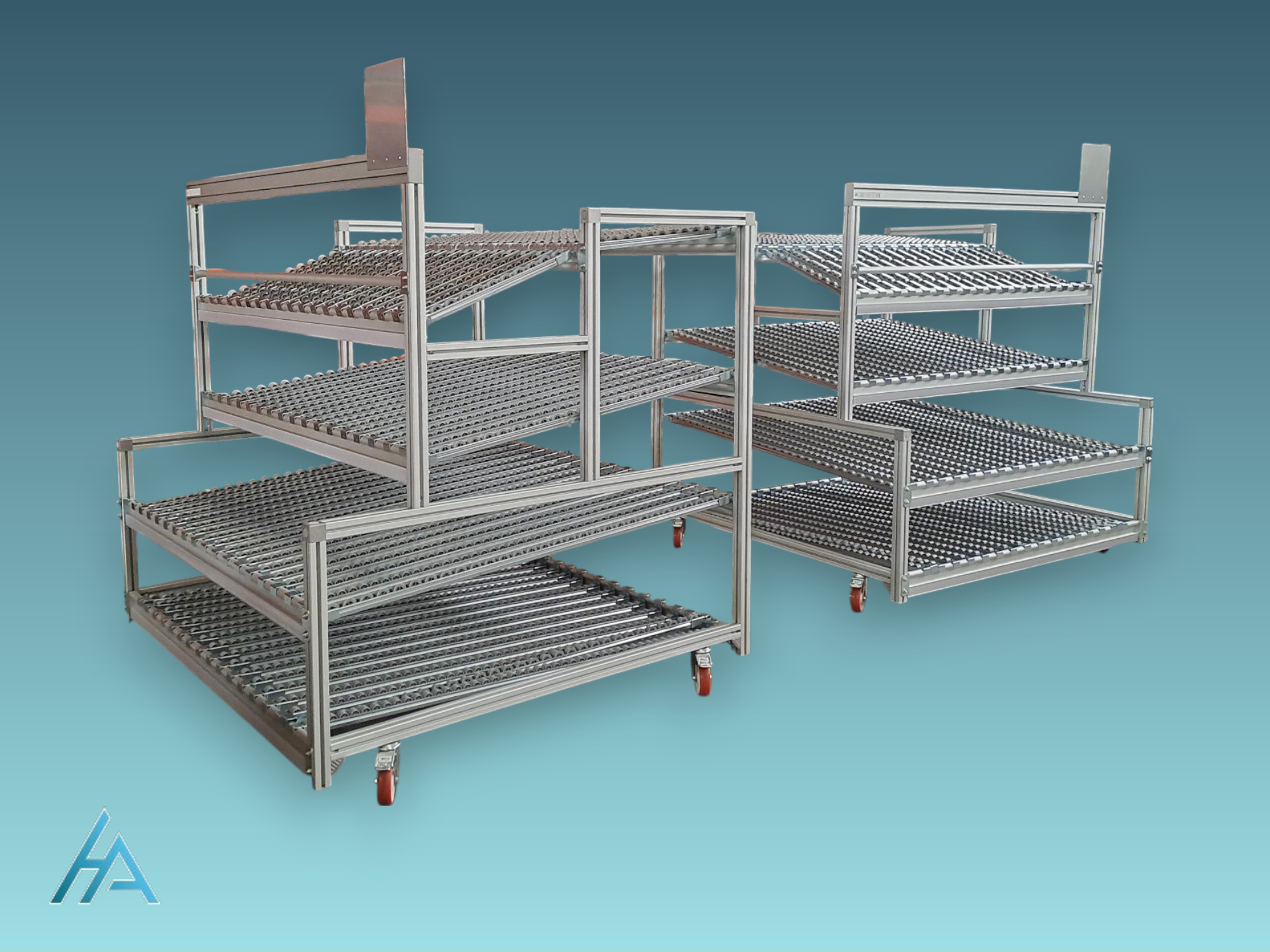 Rack gravitaire